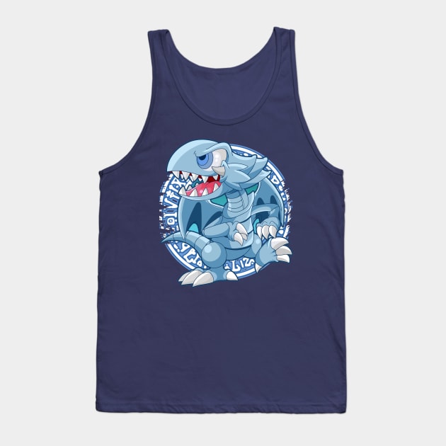 Toon Dragon Tank Top by WarGreymonZero